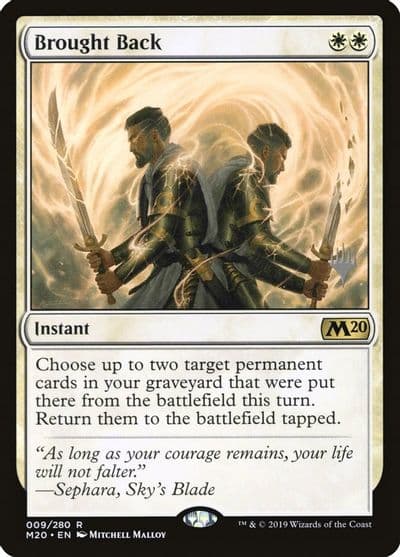 Brought Back Promo Pack: Core Set 2020 Magic card