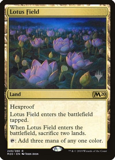 Lotus Field Promo Pack: Core Set 2020 Magic card