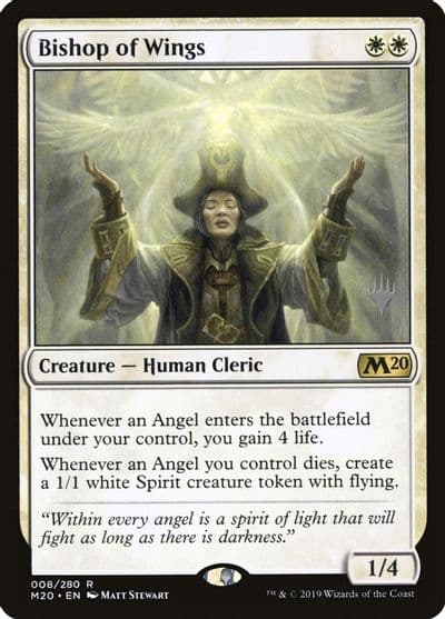 Bishop of Wings Promo Pack: Core Set 2020 Magic card