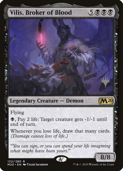 Vilis Broker of Blood Promo Pack: Core Set 2020 Magic card