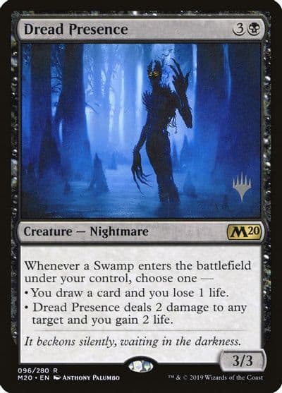Dread Presence Promo Pack: Core Set 2020 Magic card