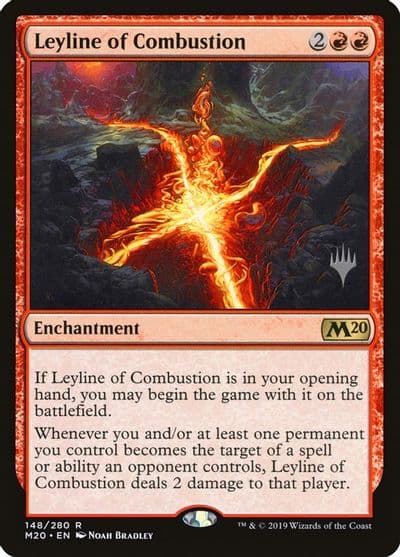Leyline of Combustion Promo Pack: Core Set 2020 Magic card
