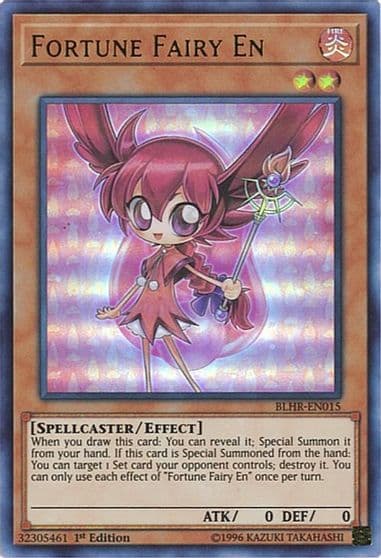 Fortune Fairy En Battles of Legend: Hero's Revenge Yu-Gi-Oh! card