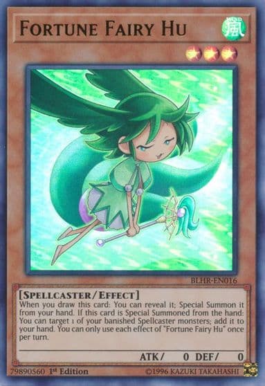 Fortune Fairy Hu Battles of Legend: Hero's Revenge Yu-Gi-Oh! card