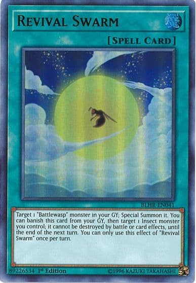 Revival Swarm Battles of Legend: Hero's Revenge Yu-Gi-Oh! card