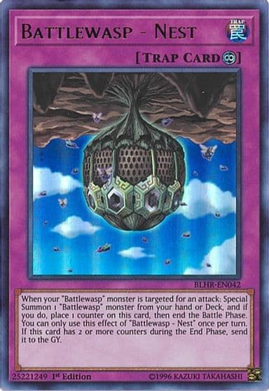 Battlewasp Nest Battles of Legend: Hero's Revenge Yu-Gi-Oh! card