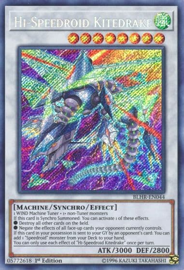 Hi Speedroid Kitedrake Battles of Legend: Hero's Revenge Yu-Gi-Oh! card