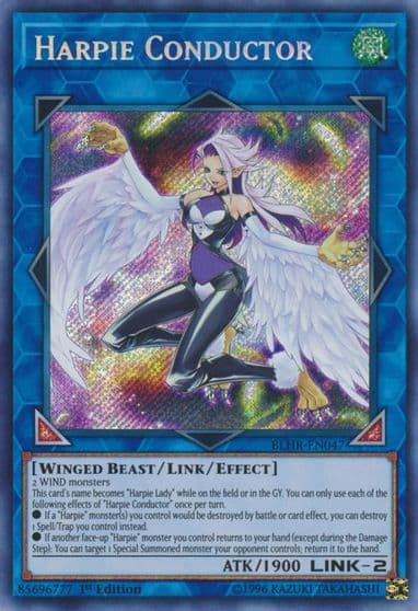 Harpie Conductor Battles of Legend: Hero's Revenge Yu-Gi-Oh! card