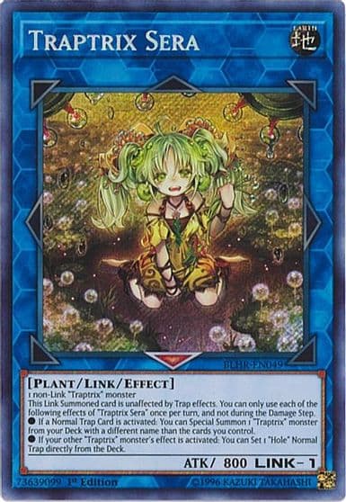 Traptrix Sera Battles of Legend: Hero's Revenge Yu-Gi-Oh! card