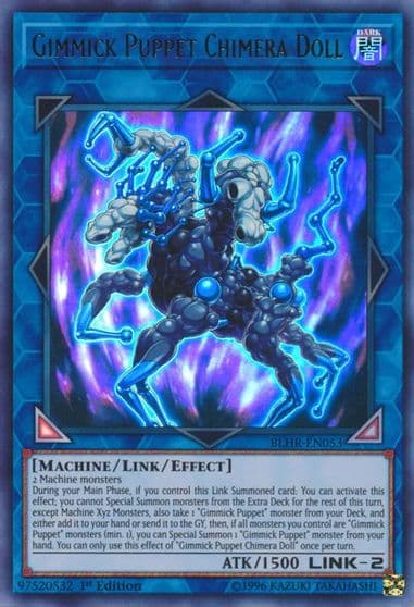 Gimmick Puppet Chimera Doll Battles of Legend: Hero's Revenge Yu-Gi-Oh! card