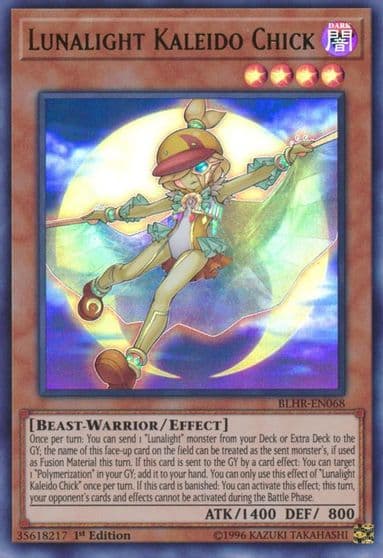 Lunalight Kaleido Chick Battles of Legend: Hero's Revenge Yu-Gi-Oh! card