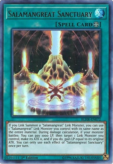 Salamangreat Sanctuary Battles of Legend: Hero's Revenge Yu-Gi-Oh! card