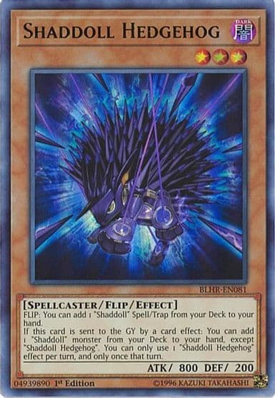 Shaddoll Hedgehog Battles of Legend: Hero's Revenge Yu-Gi-Oh! card