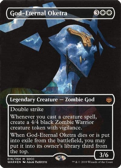 God Eternal Oketra SDCC 2019 Exclusive Media Promos Magic card