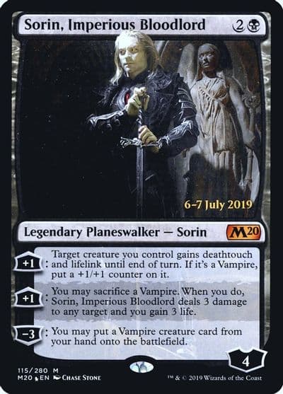 Sorin Imperious Bloodlord Prerelease Cards Magic card
