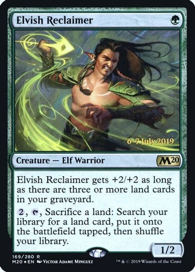 Elvish Reclaimer Prerelease Cards Magic card