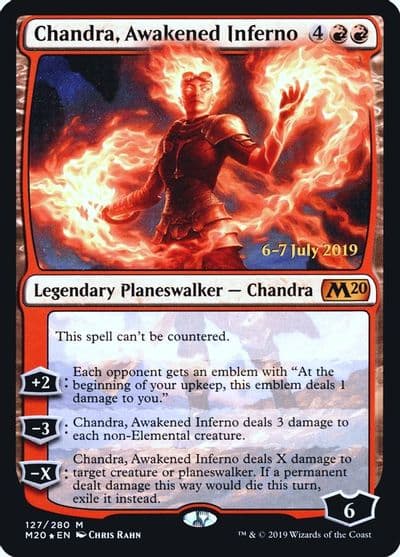 Chandra Awakened Inferno Prerelease Cards Magic card