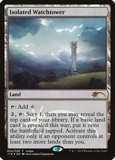 Isolated Watchtower Judge Promos Magic card