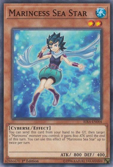 Marincess Sea Star Rising Rampage Yu-Gi-Oh! card