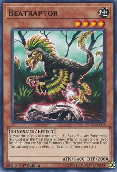 Beatraptor Rising Rampage Yu-Gi-Oh! card