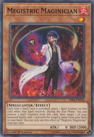 Megistric Maginician Rising Rampage Yu-Gi-Oh! card