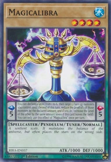 Magicalibra Rising Rampage Yu-Gi-Oh! card