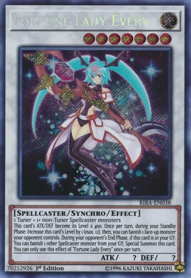Fortune Lady Every Rising Rampage Yu-Gi-Oh! card