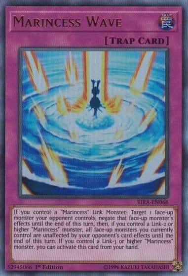 Marincess Wave Rising Rampage Yu-Gi-Oh! card