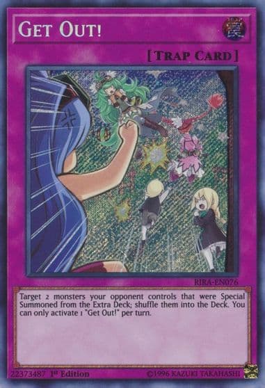 Get Out Rising Rampage Yu-Gi-Oh! card