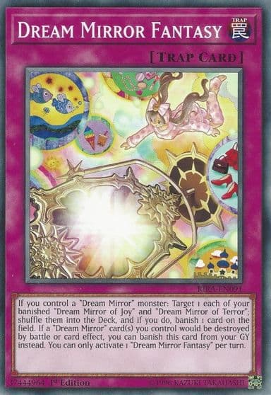 Dream Mirror Fantasy Rising Rampage Yu-Gi-Oh! card