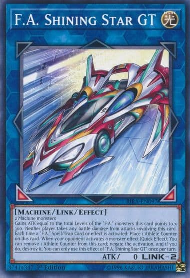 FA Shining Star GT Rising Rampage Yu-Gi-Oh! card