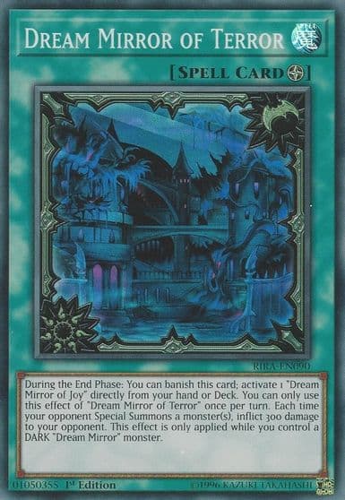 Dream Mirror of Terror Rising Rampage Yu-Gi-Oh! card
