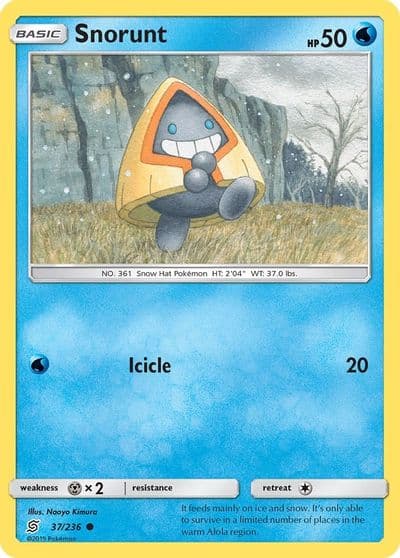 Snorunt SM - Unified Minds Pokemon card