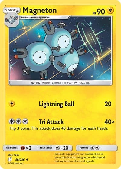 Magneton SM - Unified Minds Pokemon card