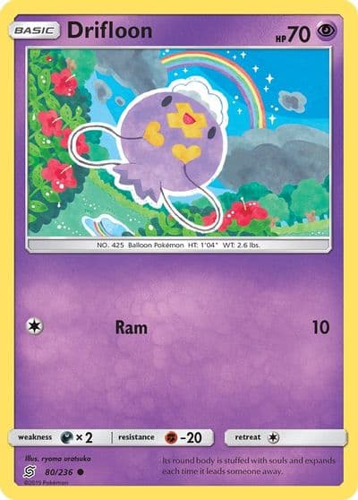 Drifloon SM - Unified Minds Pokemon card