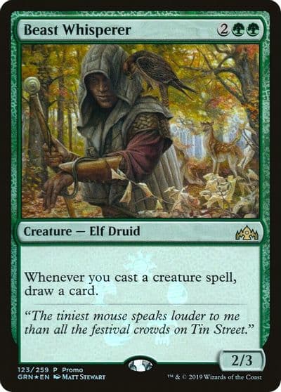 Beast Whisperer Media Promos Magic card