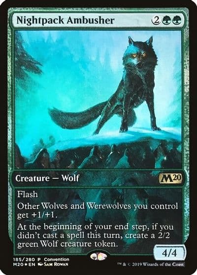 Nightpack Ambusher 2019 Convention Exclusive Media Promos Magic card