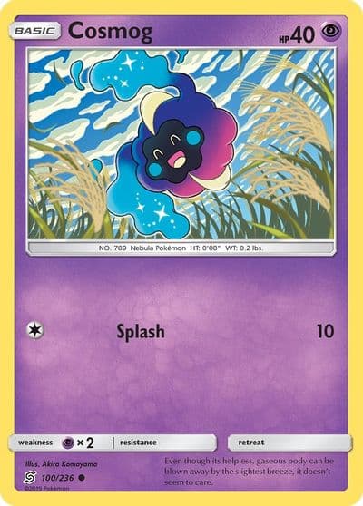 Cosmog SM - Unified Minds Pokemon card
