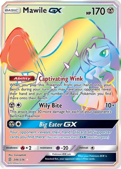 Mawile GX (Secret) SM - Unified Minds Pokemon card