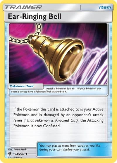 Ear-Ringing Bell SM - Unified Minds Pokemon card