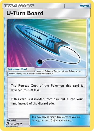 U-Turn Board SM - Unified Minds Pokemon card