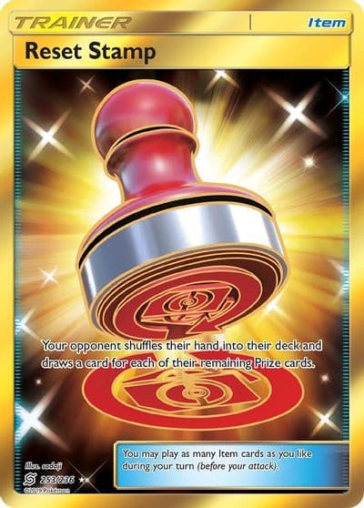Reset Stamp (Secret) SM - Unified Minds Pokemon card