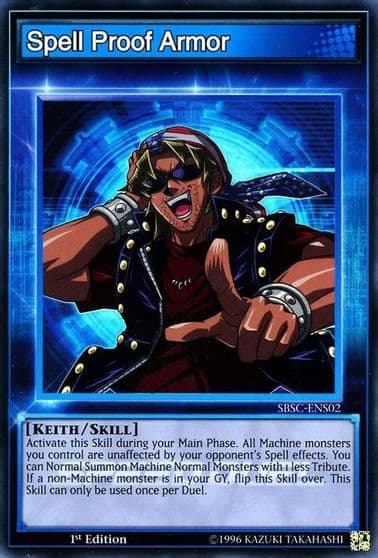 Spell Proof Armor Speed Duel: Scars of Battle Yu-Gi-Oh! card