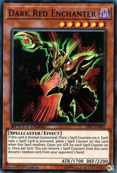Dark Red Enchanter Speed Duel: Scars of Battle Yu-Gi-Oh! card