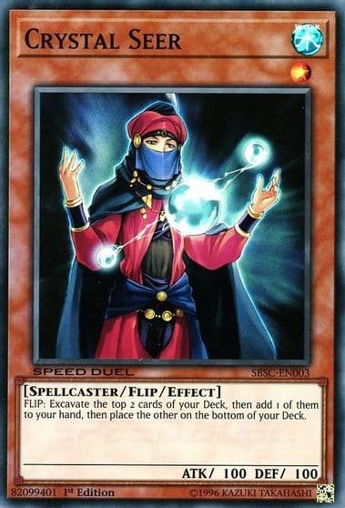 Crystal Seer Speed Duel: Scars of Battle Yu-Gi-Oh! card