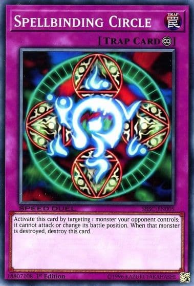 Spellbinding Circle Speed Duel: Scars of Battle Yu-Gi-Oh! card