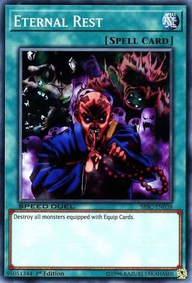 Eternal Rest Speed Duel: Scars of Battle Yu-Gi-Oh! card