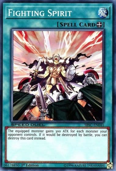 Fighting Spirit Speed Duel: Scars of Battle Yu-Gi-Oh! card