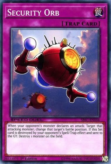 Security Orb Speed Duel: Scars of Battle Yu-Gi-Oh! card
