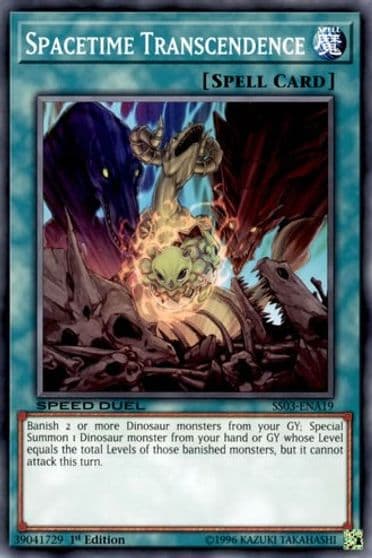 Spacetime Transcendence Speed Duel Decks: Ultimate Predators Yu-Gi-Oh! card